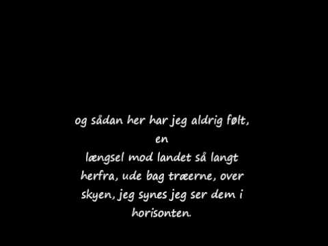 tarzan fremmede som mig, med lyrics on screen