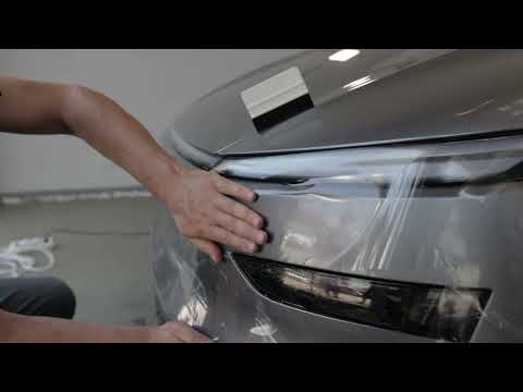 Model Y Juniper Front Bumper Paint Protection Film - PPF Installation