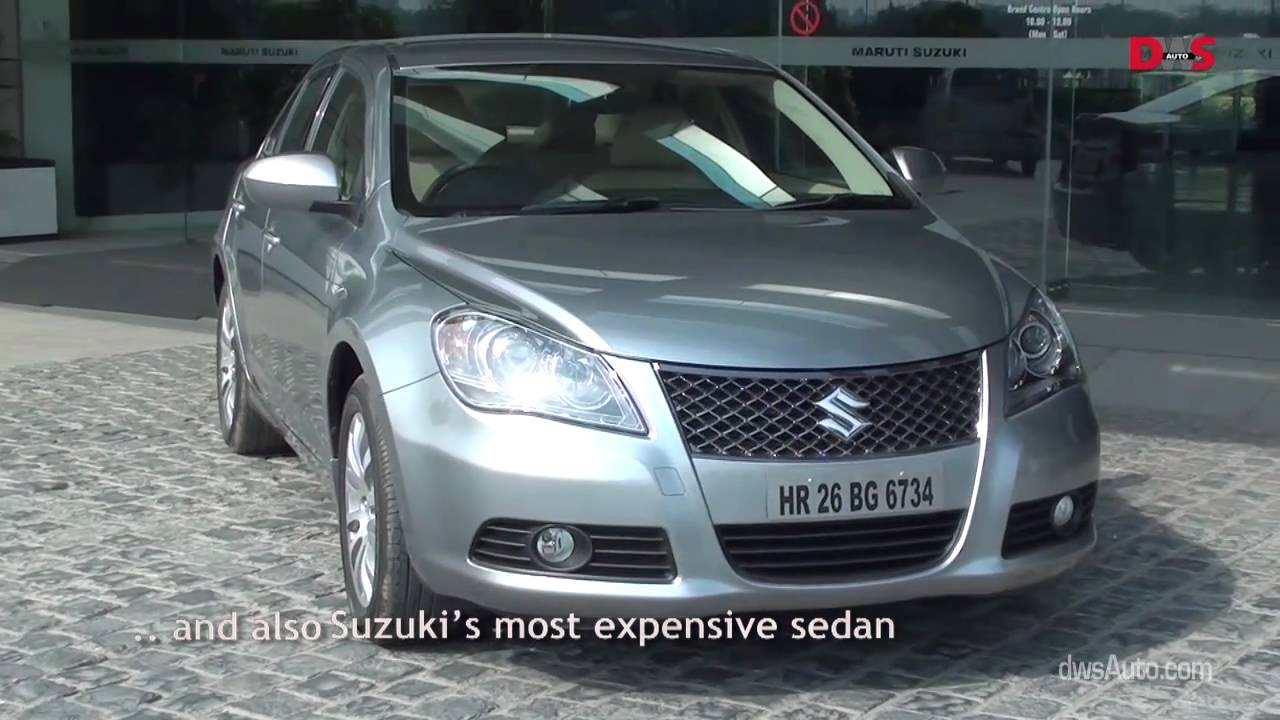 Suzuki Kizashi road test video and review - test drive of the Maruti Suzuki kizashi for India