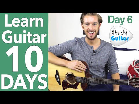 Guitar Lesson 6 - EASY Fingerstyle & Minor Chords - Ain't no sunshine Tutorial