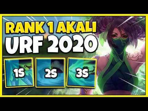 #1 AKALI WORLD VISITS URF 2020 FOR THE FIRST TIME (CLASSIC URF IS BACK) - League of Legends
