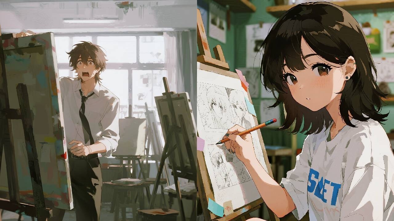 Reborn, I quit my comic studio live—watching my cheating BF panic without my draft to steal.