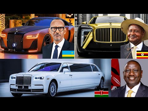 East African Presidents MOST expensive Cars || 2025