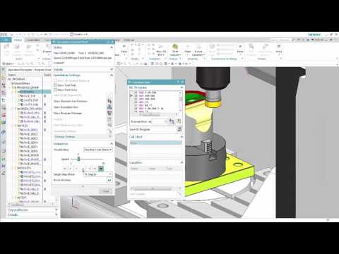 NX CAM - Simulation Control Panel Enhancements - zdjęcie