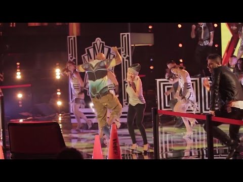 Flo Rida & Christina Aguilera - How I Feel (Rehearsal, Backstage & Audience) (The Voice S5 2013)
