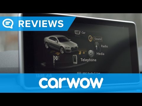 Audi A5 2017 Coupe MMI infotainment and interior review | Mat Watson Reviews