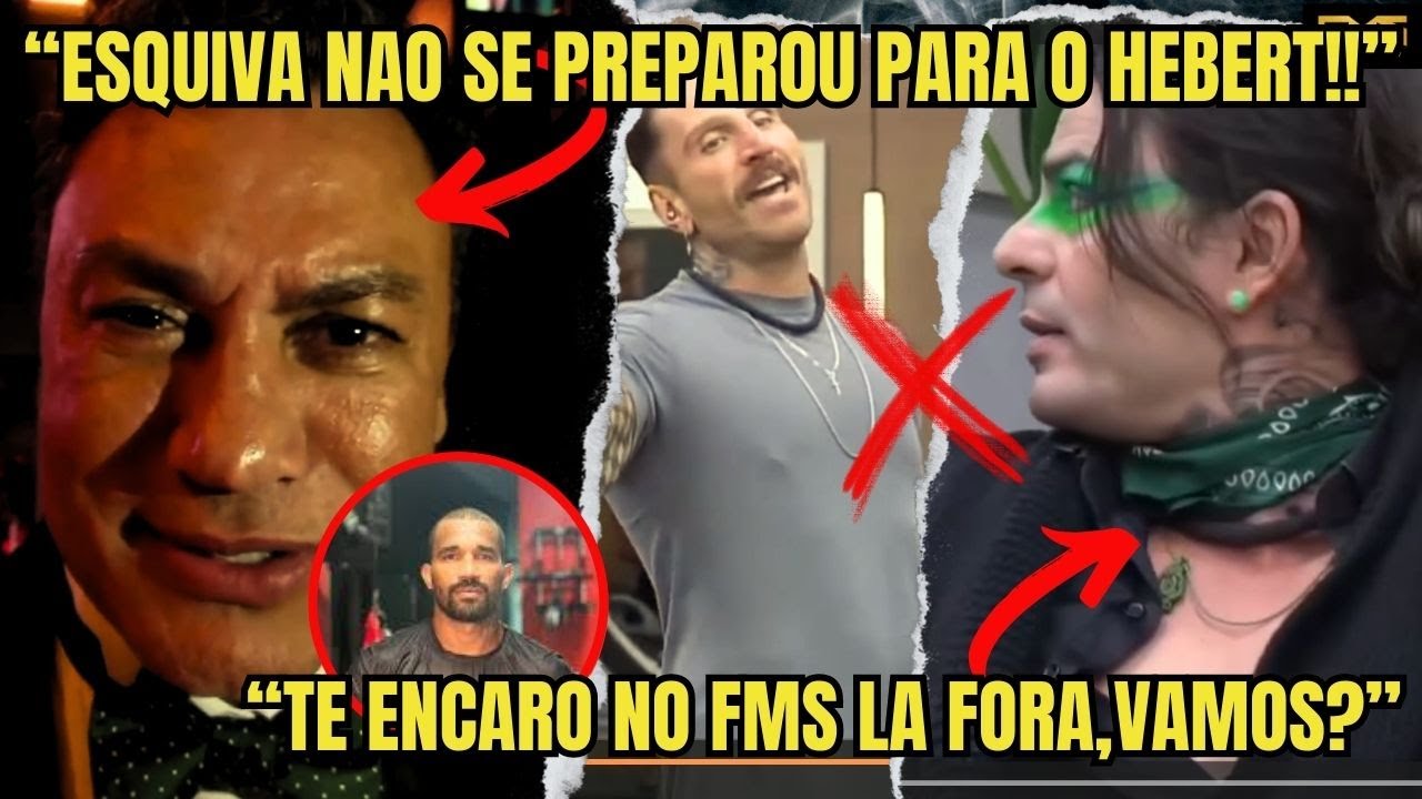 POP� FALA QUE ESQUIVA NAO SE PREPAROU PARA LUTA CONTRA HEBERT, E RAMBO CHAMA GUIPA PARA LUTAR NO FMS