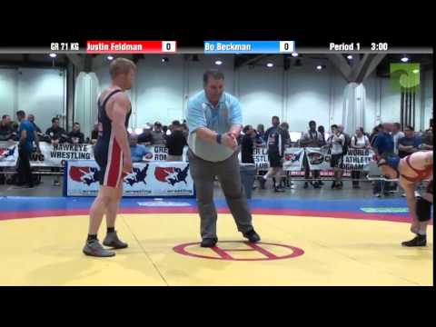 Greco GR 71 KG - Justin Feldman vs. Bo Beckman