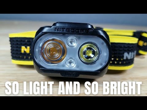 QUICK LOOK NITECORE UT27 ULTRA LIGHTWEIGHT RUNNING HEAD LAMP