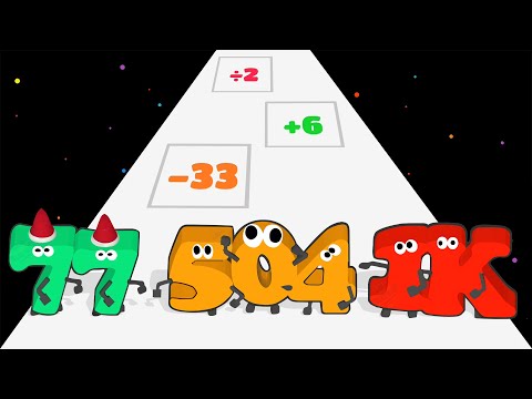 Numbers.io - Math Games (Number Race 3D)