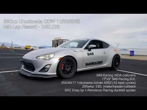 86 N/A Lap Record - Chuckwalla CCW - 1:57.772 (11/22/2020)