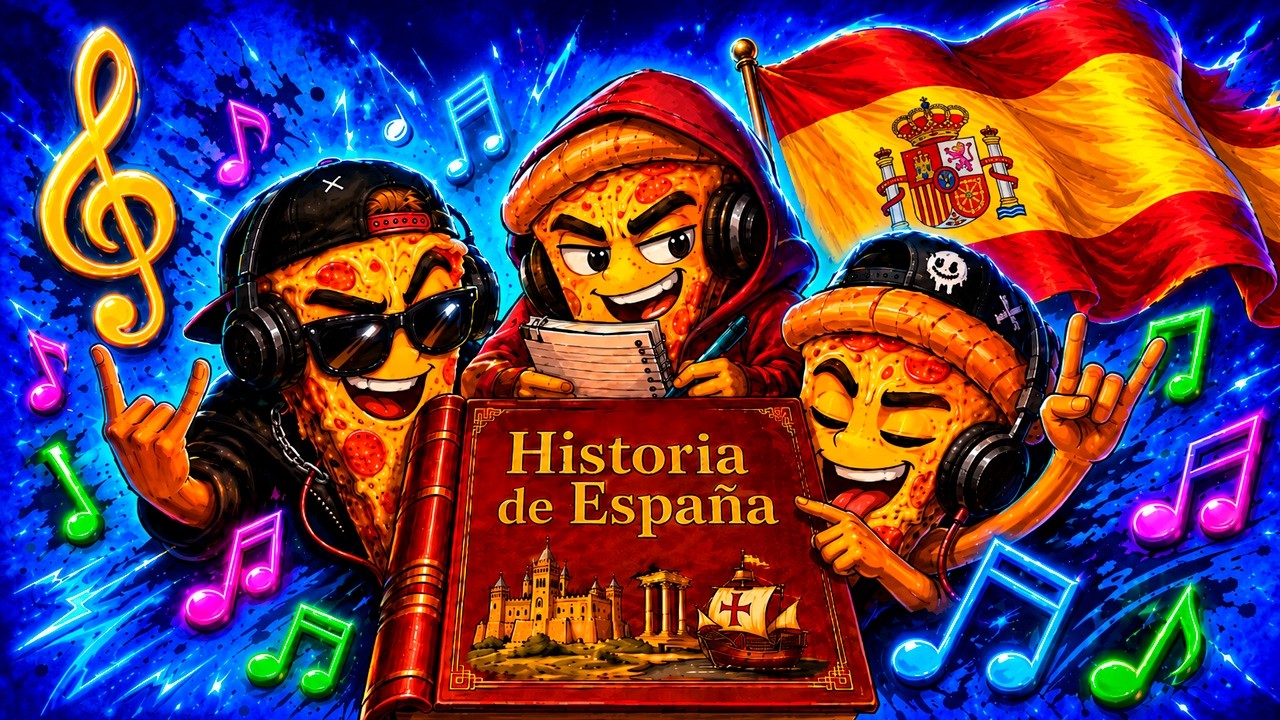 HISTORIA de ESPAÑA para la PAU 2026 🎵 (en 47 canciones)