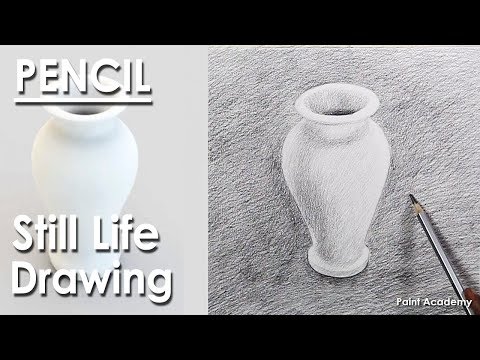 Mountains and Pine Tress Watercolor Pencil Landscape Drawing | steps to follow