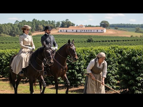 O barão cavalgava com a noiva… até ver a ex-esposa dele servindo de empregada na fazenda vizinha