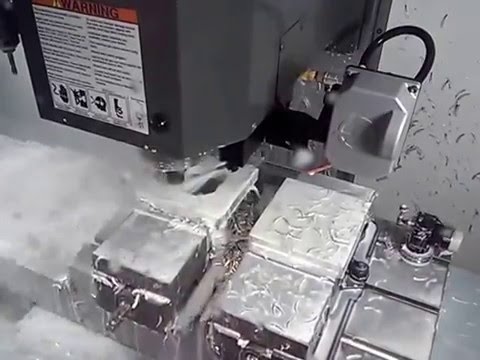 Haas VF-1 High Speed Machining Aluminum Spacer