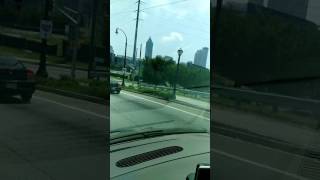 Short capture of traffic and buildings in downtown Atlanta today.