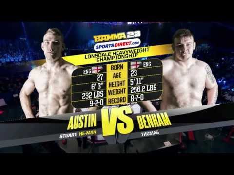 Stuart Austin vs Thomas Denham full fight