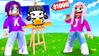 We Sold All of Our Paintings on STARVING ARTISTS and Made ROBUX! | Roblox