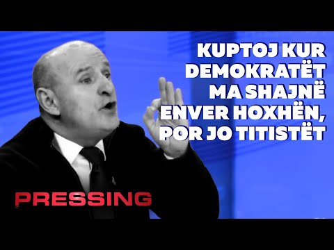 Sherifi: Kuptoj kur demokratët ma shajnë Enver Hoxhën, por jo titistët | T7