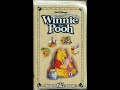Opening To The Many Adventures Of Winnie The Pooh 2002 VHS