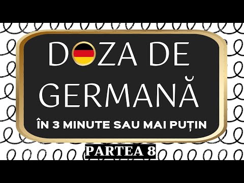 | Doza de Germana |  Partea 8 |  în 3 minute sau mai puțin | 🇩🇪 Cuvinte asemănătoare 🇷🇴 |