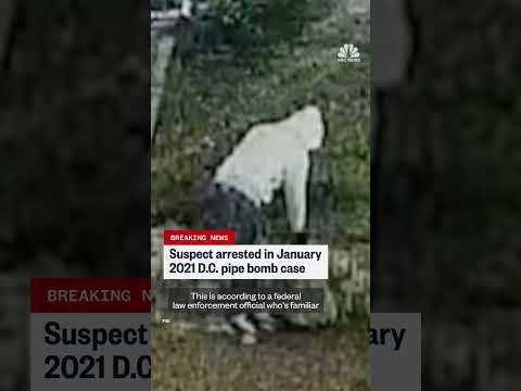 Suspect arrested in January 2021 D.C. pipe bomb case