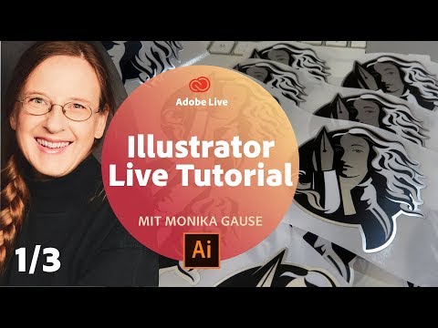 Illustrator Live Tutorial / mit Monika Gause - Adobe Live 1/3