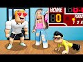 My Son's GYM COACH Has A CRUSH On Me.. (Roblox)