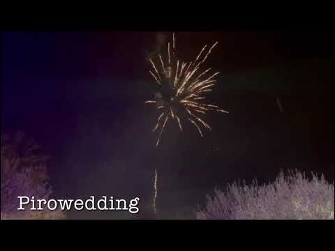 fuochi d'artificio matrimonio