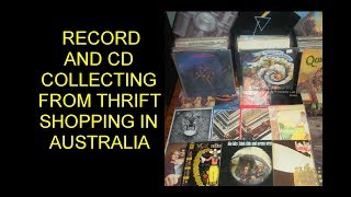RECORD AND CD COLLECTING FROM THRIFT SHOPPING IN AUSTRALIA