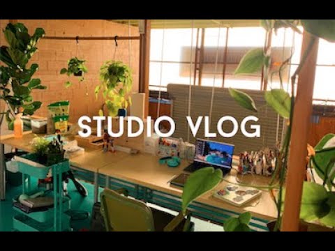 Studio-Vlog / Umzug in ein neues Kunstatelier // Jacqueline Eleon