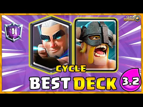 Best Elite Barbarians Deck With Magic Archer In Clash Royale🔥
