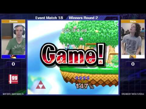 Event Match 18: Bones (Falco) vs Skin (Sheik) - Winners Round 2