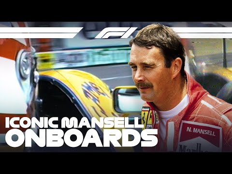 Nigel Mansell: The Ultimate Onboard Collection | Best Onboards | Qatar Airways