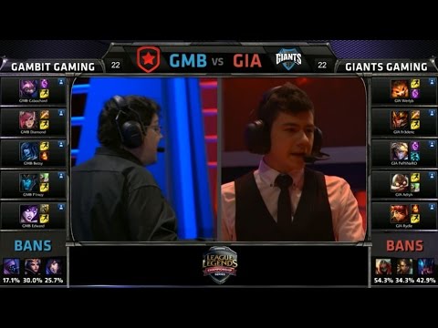 EU LCS GMB vs GIA Game 2 Highlights (EU LCS Spring 2015)