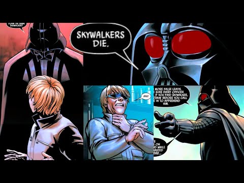 When Darth Vader Met a Fake Luke Skywalker(Canon) - Star Wars Comics Explained