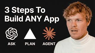 3 Steps To Build ANY App with AI (ask, plan, agent)