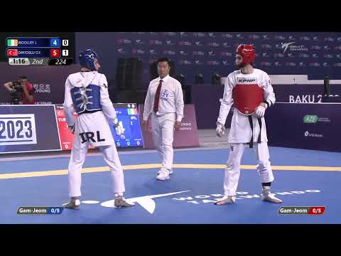 224 R16 Men  58kg IRL WOOLLEY J  TUR DAYIOGLU O F