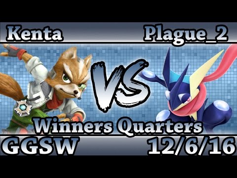 GGSW 10 - Kenta (Fox) Vs Plague_2 (Greninja, Bowser) Smash Wii U Winners Quarters - Smash 4