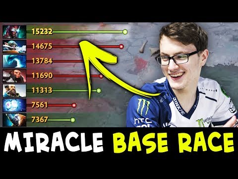 Miracle BASE RACE — never let his Terrorblade go late