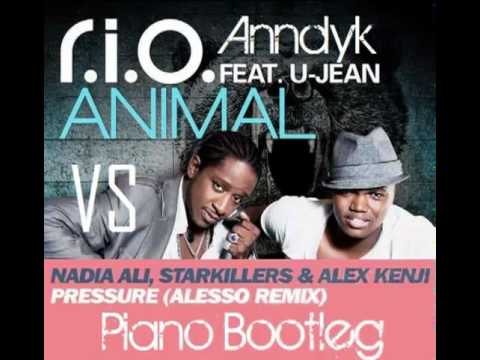 Nadia Ali, Starkillers & Alex Kenji VS R.I.O & U-Jean - Pressure The Animal (Anndyk Piano Bootleg)