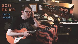 Video thumbnail for Boss RX 100 Spring Reverb Demo by Andrew Brassell