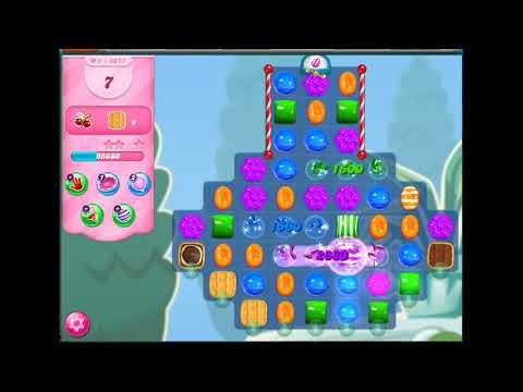 Candy Crush Saga Level 6077 no boosters