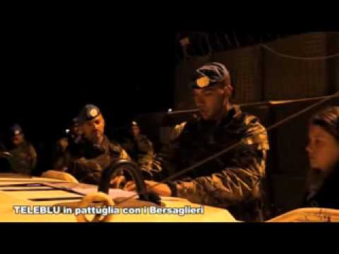 Teleblu in pattuglia con i bersaglieri in Libano