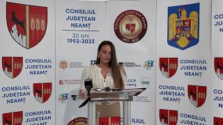 Proiecte şi investiţii de ultimă oră ale CJ Neamţ prezentate de Greta Condorache, purtător de cuvânt