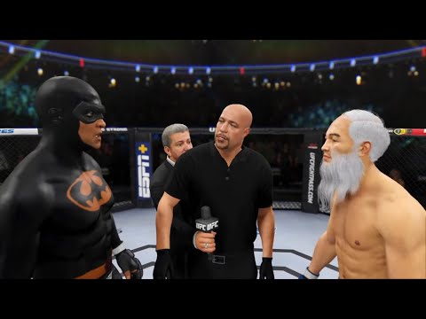 Batman vs. Old Bruce Lee - EA sports UFC 4