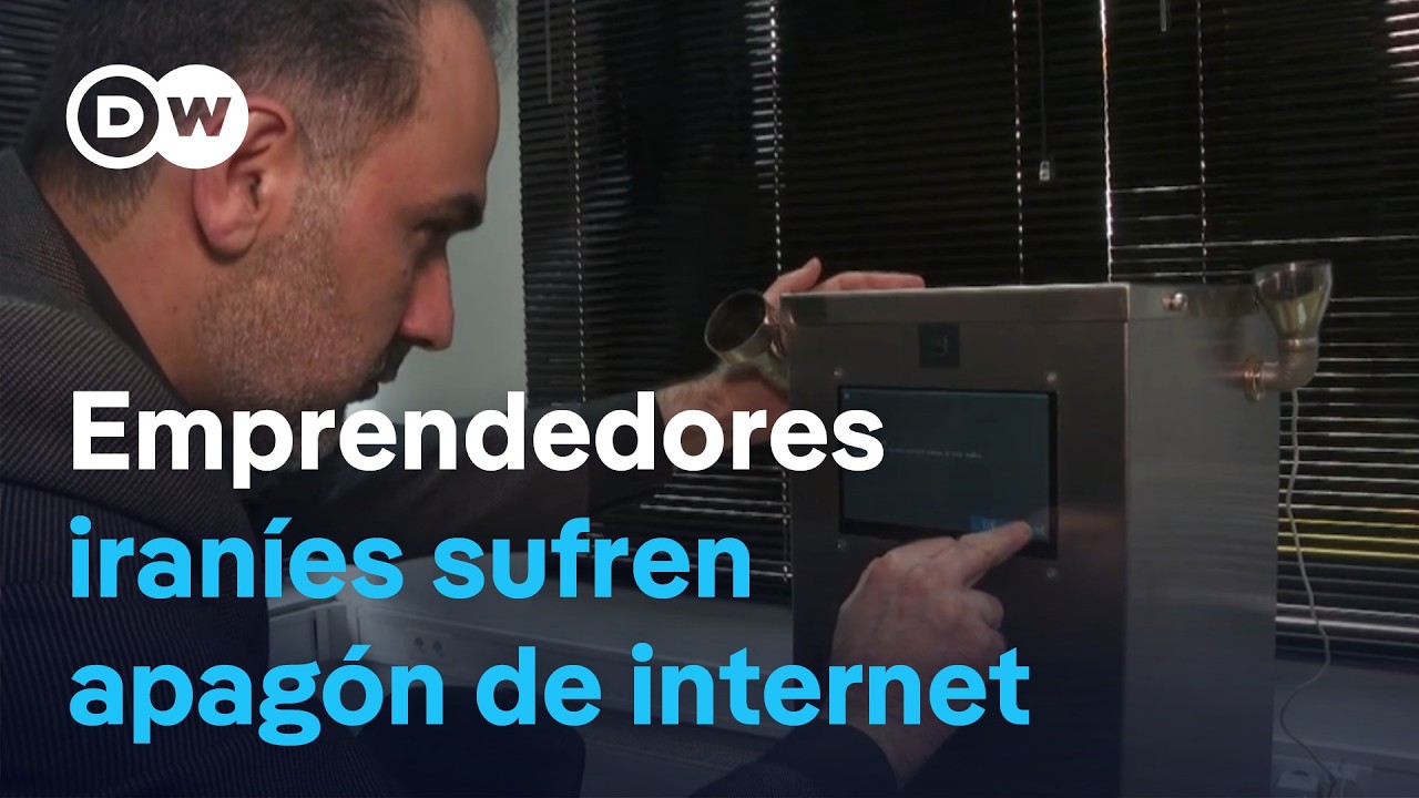 Emprendedores iraníes sufren apagón de internet