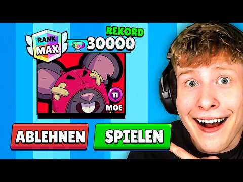 Ich spiele mit BRAWLER auf 30.000🏆 (WELTREKORD🌍)