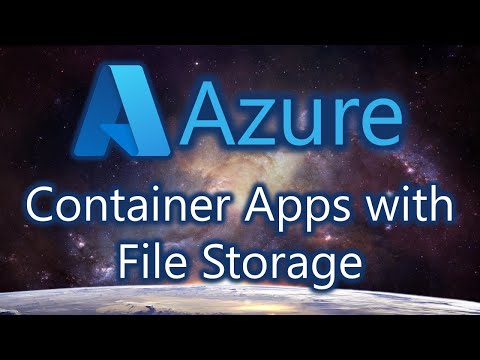 Azure Container Apps on File Storage