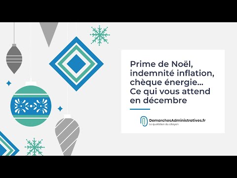 Prime de Noël, indemnité inflation… Ce qui vous attend en décembre